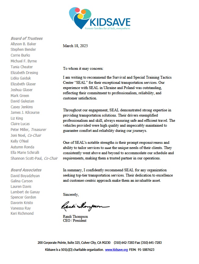 Recommendation KIDSAVE